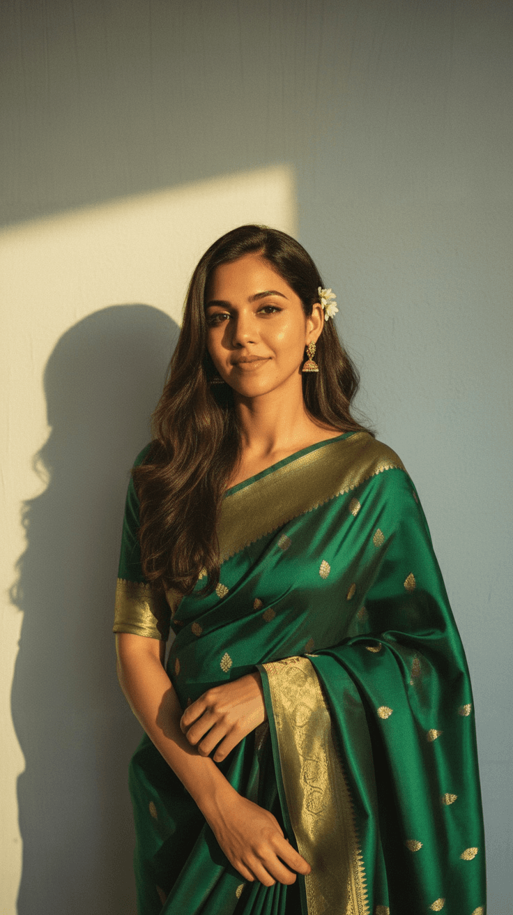 AI Saree Generator - AI-generated image