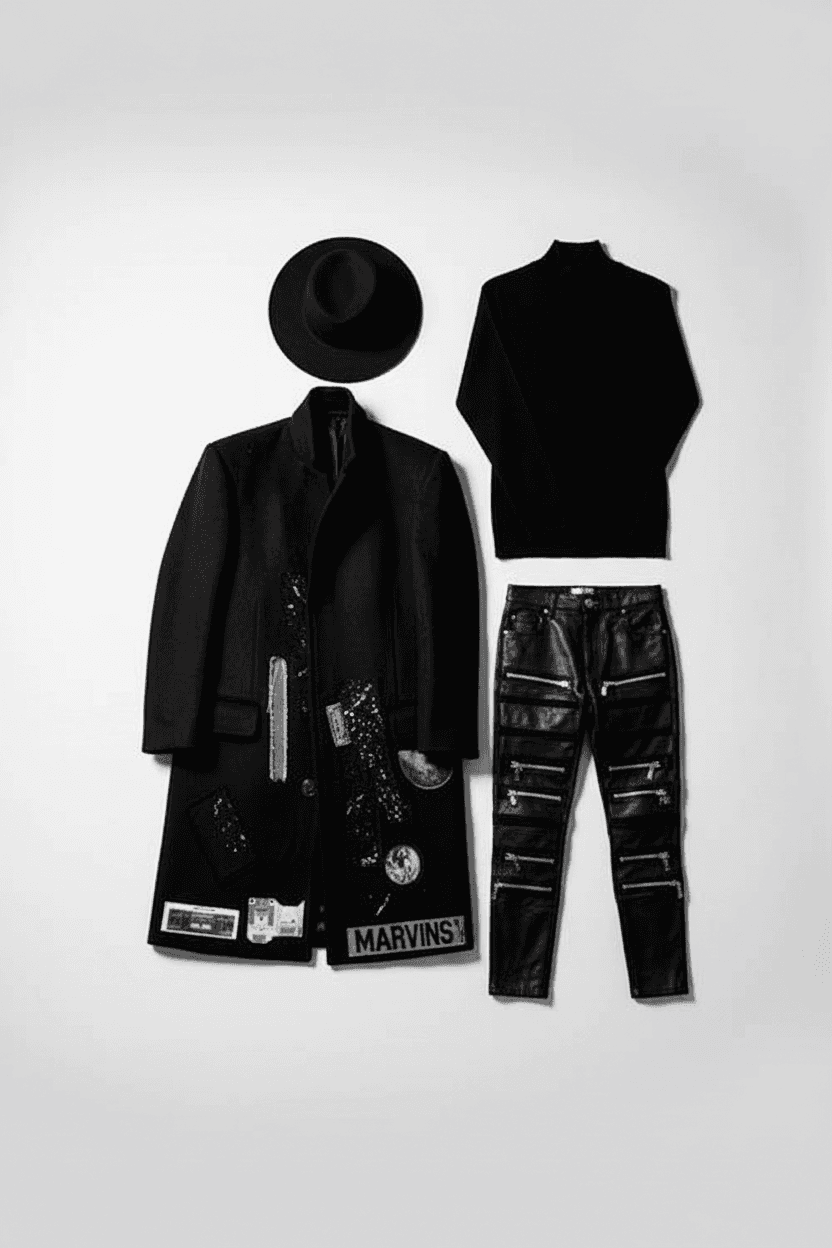 Flat Lay Clothing Generator - AI-generated image